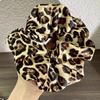 Diadema Extra Grande con Estampado de Leopardo, Cuerda para el Cabello Sexy y Femenina, Accesorios para el Cabello de Vacaciones, Cuerda para la Cabeza, Accesorios para el Cabello de Círculo Intestino Grande, Moderno