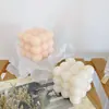 Estilo Nórdico Ins Vela de Aromaterapia Criativa Estilo Cubo Mágico Decoração de Casa Pequeno Cubo Mágico Fragrância para Casa Natal