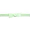 Diadema de Cuero para Niñas con Lazo de Dos Puntas Elástico de Color Sólido de 7 cm, Accesorios para el Cabello, Diadema de Lazo, Corbata de Lazo
