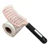 Peine de Estilo Esponjoso, Peine para Levantar la Corona del Cabello, Peine Curvo Grande, Peine de Pala, Peine para el Cabello, Peine Masajeador del Cuero Cabelludo, Peine Hueco