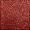 Placa de EVA 48 cm x 40 cm (glitter) Vermelha 2 mm