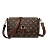 Bolso Impreso para Mujer Presbípica 2025 Nuevo Bolso de Hombro Retro Bolso Cuadrado Pequeño Bolso Cruzado para Madre de Familia de Mediana Edad Moderno