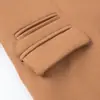 Ins Ropa de mujer al por mayor estilo europeo y americano 2026 Otoño Nuevo Solapa Doble Botonadura Chaqueta Abrigo de Lana para Dama
