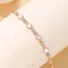 Pulsera de Plata Pura S999 de Cuatro Hojas para Mujer, Pulsera de Moda de Lujo Ligero de Gama Alta, Joyería de Mano Versátil de Nicho Retro con Nudo de Bambú al por Mayor