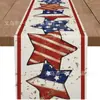Toalha de Mesa Americana para Decoração do Dia da Independência Americana Best-Seller Transfronteiriça Decorações Dia dos Veteranos Festa de Feriado Americano 250º Aniversário