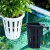 Suporte para Plantas Hidropônicas de Aquário Recipiente Hidropônico de Parede Cesta de Plantio Vaso de Flores de Acrílico Cesta de Plantio Aprofundada para Plantas Aquáticas