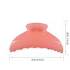 Yiwu joyería al por mayor 9cm clip grande para el cabello clip para el cabello femenino Red de celebridades color caramelo accesorios para el cabello simple gas diadema duradera