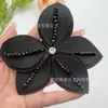 Parche de Tela Bordado a Mano con Cuentas, Inspirado en Chanel, Estilo Influencer, Corte Ultrasónico para Flores, Parche DIY para Bolsos, Calcetines y Decoración de Ropa