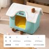 Cama para Mascotas Popular Transfronteriza Taburete Peculiar de Halloween Cama para Gatos Cerrada Segura Cama para Perros Teddy Bichon