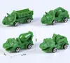 Brinquedo de carro de costas para crianças modelo de aeronave de tráfego militar caça camuflado caminhão de ambulância expresso frota de engenharia