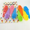 Colher colher de sorvete colher infantil plástico cor nova atacado multicolor opcional