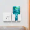 Suporte de parede para armazenamento de cama Suporte para carregamento de celular Suporte de parede multifuncional sem impacto para banheiro e cabeceira Posicionamento criativo