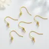 Ganchos de brinco de mola grandes e pequenos, estilos de pendurar verticais e planos, material de aço inoxidável, ganchos para pingentes de brinco DIY, acessórios versáteis