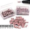 Transfronterizo 3 mm arte de uñas tamaño pequeño anillo de arena grabado lijado este clavo para eliminar piel muerta pretratamiento mini lijado rosa anillo pequeño de arena