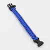 Pulsera de paracord deportes al aire libre cuerda de mano tejida de siete hilos supervivencia aventura camping ciclismo rescate hecho a mano