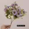 Venta directa del fabricante: Ramos Transfronterizos de Margaritas y Manzanillas Artificiales, Accesorios de Flores Falsas Estilo Fresco para Bodas y Decoración del Hogar