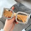 Óculos de Sol Designer UV400 - Tendência Global com Detalhes em Cristal + Essencial para o Estilo de Rua