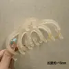 Pinza para el Cabello de Lunares de Alta Gama Estilo Francés para Mujer, Pasador Elegante Grande para Peinados Recogidos, Accesorio para el Cabello