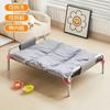 Cama sencilla para perros removible y lavable para todas las estaciones, perrera elevada del suelo, cama de campamento removible y lavable a prueba de humedad, cama para mascotas para todas las estaciones