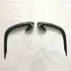 Adequado para Toyota 22 Highlander land faca de vento dianteira lantejoulas decorativas moldura de luz de sobrancelha da lanterna de neblina dianteira moldura decorativa de substituição Y de fibra de carbono