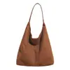 Bolso de Hombro Retro con Estampado de Leopardo Estilo Europeo y Americano de Moda para Mujer 2025 Otoño Simple Casual Versátil Bolso de Axila Trendy