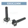Interruptor Tátil de Furo Passante Vertical 4 Pinos Micro Botão 6*6*4.3/4.5/5/6/7/7.3/8/9/19/30MM