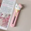 Cuchillo de utilidad de gato de dibujos animados lindo, Mini portátil para abrir paquetes, Journaling y corte de papel, Tamaño pequeño al por mayor