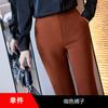 Camisa de Mujer de Manga Larga de Satén Elegante y a la Moda Ajustada Elegante Negra Exquisita para Viajeras Estilo OL Camisa de Cuello Blanco