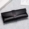 Gafas de Sol de Moda Nuevas, Caja de Empaque para Gafas de Lectura, Caja de Cuero, Caja de Lino, Se Puede Imprimir el Logo, Caja de Gafas Exquisita al por Mayor