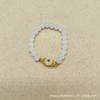 Pulsera de Loto Multitesoro de Imitación de Jade Blanco de Alta Calidad Estilo Chino Creativo Pulsera de Cuentas de Buda Regalo