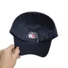 Gorra de Béisbol Bordada Polo de Techo Suave Unisex Versátil Rosa Gorra para el Sol de Pareja