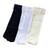 Calcetines de tubo finos con rayas verticales de presión gruesa de otoño, de boca ancha, bajos, antideslizantes, de color sólido, venta al por mayor