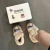 Botas de Neve Plataforma Tribal da Moda com Solado Grosso e Curto para Mulheres 2025 Outono e Inverno Novos Sapatos de Algodão Aconchegantes e Grossos para Mulheres