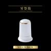 Jingdezhen Cerámica de Mesa de Alta Gama Incrustaciones de Oro Jade Pintado a Mano Juego de Cuenco y Plato Dorados para Uso Doméstico, Estilo Europeo Simple Personalización DIY