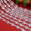 Cortina de Fio com Contas de Novo Estilo para Decoração de Casamento, Fio de Cristal para Decoração de Teto de Local de Casamento, Corrente de Divisória de Cortina de Cristal para Porta e Janela