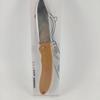 Mango de plástico amarillo cuchillo de fruta plegable cuchillo plegable de acero inoxidable pelador suministro de tienda de 2 yuanes