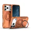 Funda de Teléfono con Soporte Magnético Adecuada para Iphone18Promax Apple 17Pro Anti-Caídas 16 Funda Protectora