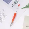 Plumas de Cuentas de Colores, Plumas Creativas para Bolígrafo DIY con Cuentas, Lindos Bolígrafos de Tinta de Gel con Gradiente de Color Macarrón Multicolor, Al por Mayor en Stock
