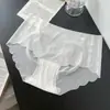 Pantis seamless de seda helada para mujer, estilo fino de verano, hechos de seda de morera, antibacterianos, puros y sexys, semitransparentes, adecuados para chicas jóvenes