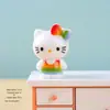 Micro-Paisagem Gatos Coloridos Decorações Resina Pequenos Enfeites Ornatos de Mesa Cultural e Criativo Cura Fofo Acessórios DIY