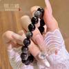 Pulsera de Obsidiana Plateada Natural para Mujer Ojo de Plata Doble Pulsera para Hombre Obsidiana Dorada Colección Año del Zodiaco Regalo para Hombre