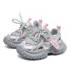 Sandalias de verano de malla simple HOBIBEAR zapatos con marco para niños zapatos de papá zapatilla hueca para niñas una generación de pelo