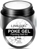 Limegirl Nuevo Gel para Puntos Esmalte en Gel Negro y Blanco Gel para Pintar Letras Gel para Agujeros Gel para Olas Gel para Encaje