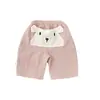 Pantalones de Verano Finos y Transpirables Anti-Mosquitos para Bebé, Pantalones con Dibujo de Oso y Trasero Grande para Edades de 0 a 3 Años, Pantalones Cortos Holgados para Usar en Verano