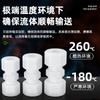 PTFE PTFE Teflon Resistente à Corrosão, Resistência a Altas Temperaturas, Ácido e Alcali 3 Quatro Vias Rosca Externa Rosca Interna Conexão de Virola