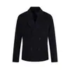 Blazer de diseño a rayas de lujo ligero estilo americano 26122 para hombre, adecuado para ir al trabajo, moda urbana casual y una sensación de alta gama