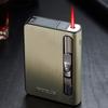 Paquete de 10 cajas de cigarrillos automáticas con encendedor de gas, para venta al por mayor, para puestos de mercado nocturno, con descarga directa