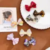 Faixa de Cabelo Versátil com Laço Retro Corda de Cabelo Bola de Joia Elástico para Rabo de Cavalo Alto Clipe Jacaré de Ácido Acético Acessórios de Cabelo Adorno de Cabeça