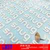 Etiqueta de transferência térmica de borracha de silicone personalizada etiqueta adesiva macia tridimensional 3D etiqueta reflexiva acessórios para roupas e bagagens personalização de estampagem de LOGO
