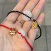 Pulseira Trançada com Fivela Ping An da Marca Fu Oca, para Agitar a Voz com Mão Rápida, Fornecimento ao Vivo para Casal Feminino e Masculino